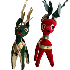 Vtg christmas reindeer for sale  Manassas