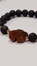 Bracelet pierres lave d'occasion  Vannes