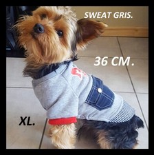Pull sweat gris d'occasion  Bouzonville