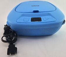 BORNE PORTÁTIL CD BOOMBOX COM RÁDIO AM/FM (AZUL) comprar usado  Enviando para Brazil