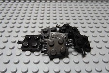 15 - Placas Lego pretas 2x2 com pinos de suporte de eixo para veículo de carro - Parte 4600 comprar usado  Enviando para Brazil