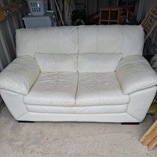 Dfs seater cream for sale  BRADFORD
