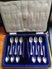 Cased silver plated for sale  HEREFORD