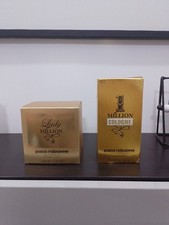 Używany, Lotto Lady Million 50 Ml + 1 Million Cologne 75 Ml Nuovi Ma Senza Celofan na sprzedaż  Wysyłka do Poland