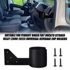 Usado, Suporte universal para copo de bebida Peugeot Boxer Fiat Ducato Citroen relé (2006-2023) comprar usado  Enviando para Brazil