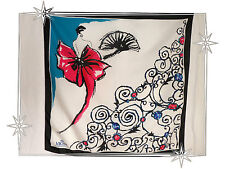 Foulard fantaisie blanc d'occasion  Foix