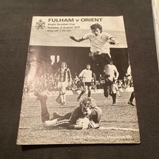 1977 fulham orient. for sale  BUDLEIGH SALTERTON