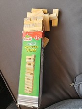 Holz wackelturm spiel gebraucht kaufen  Norderstedt