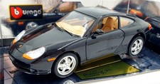 Usado, Porsche 911 Carrera Burago escala 1/18 fundido 3385 - 1997 - Preto comprar usado  Enviando para Brazil