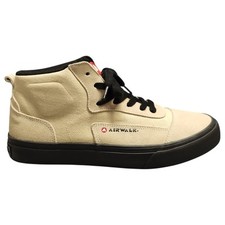 Tênis de skate Airwalk Ollie Peyote cano médio masculino tamanho 10.5 couro preto bronzeado comprar usado  Enviando para Brazil