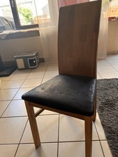 Esszimmerstühle eiche massiv gebraucht kaufen  Troisdorf