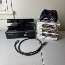 Lote de jogos de controle Microsoft Xbox 360 S Slim console pacote Pal W comprar usado  Enviando para Brazil