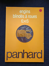 Brochure panhard engins d'occasion  Paris VIII