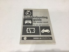 Carbooks 1972 troubleshooting for sale  Overland Park
