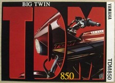 Folheto de vendas de motocicletas YAMAHA TDM850 c1995 LIT-3MC-0107011-95E comprar usado Folheto de vendas de motocicletas YAMAHA TDM850 c1995 LIT-3MC-0107011-95E comprar usado  Enviando para Brazil