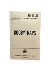 US Army BOOBYTRAPS Tactical Survival Manual FM 5-31 Vietnam (1965 Edition), usado comprar usado US Army BOOBYTRAPS Tactical Survival Manual FM 5-31 Vietnam (1965 Edition), usado comprar usado  Enviando para Brazil