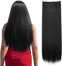 Clip hair extensions usato  Roma