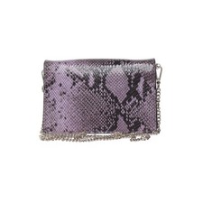 Używany, Zara, torba na ramię, damska, fioletowa/czarna, inna, 18, 5, 11 cm #JkO na sprzedaż  PL