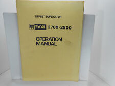 Ryobi offset duplicator for sale  Fullerton