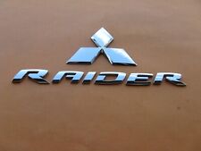 06 07 08 09 10 11 MITSUBISHI RAIDER EMBLEMA PORTÃO TRASEIRO LOGOTIPO EMBLEMA PLACA USADA A43960 comprar usado  Enviando para Brazil