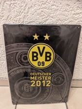 Bvb blechschild wandschild gebraucht kaufen  Dortmund