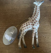 Giraffe christmas ornament for sale  NUNEATON