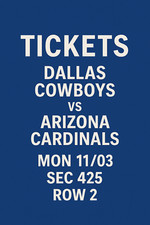 Tickets dallas cowboys for sale  Austin