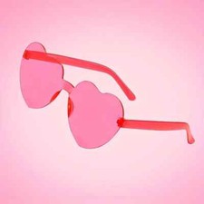 Herzbrille pink herzfom gebraucht kaufen  Wismar-Umland
