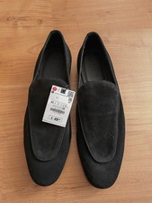 Zara black moccasin for sale  HOVE