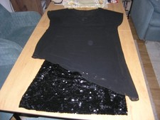 Schwarzes elegantes kleid gebraucht kaufen  Nürnberg