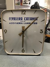 Orologio parete pubblicitario usato  Italia