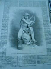 1870 engraving arion d'occasion  Expédié en Belgium