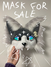 Máscara Grey Maine Coon Cat - para Therian, Peludo, Quadrobist, Cosplay comprar usado  Enviando para Brazil