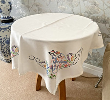 Vintage white rayon for sale  ROTHERHAM