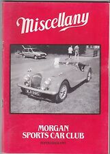 Miscellany morgan sports for sale  London