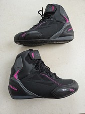 womens motorbike boots pink for sale  ALFORD
