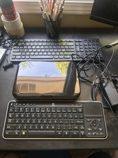 Reprodutor de streaming de mídia Logitech Revue com Google TV, teclado e alimentação CA comprar usado  Enviando para Brazil