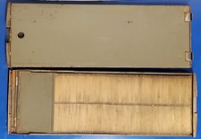 DUAS (2) GAVETAS VINTAGE KARDEX GRAVADOR VISÍVEL - SISTEMA DE ARQUIVOS PLANO 77 PÁGINAS CADA. comprar usado  Enviando para Brazil