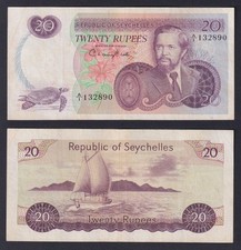 Banconota seychelles rupees usato  Chieri