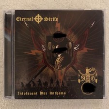 CD Black Metal Eternal Strife/Dragon De Hierro - Hinos de Guerra Intolerantes, NSBM, comprar usado  Enviando para Brazil