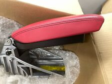 Red leather armrest for sale  GRANGE-OVER-SANDS