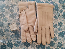 Guanti foderati beige usato  Lecco
