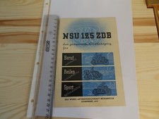 Nsu 125 zdb gebraucht kaufen  Leutenbach