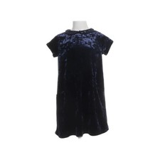 H&M, sukienka, rozmiar: 122/128, niebieska, elastan/poliester, batik, aksamit, dziewczęca #o2w na sprzedaż  PL