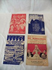 Recueil vintage monologues d'occasion  France