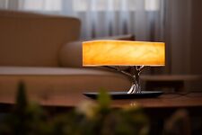 Nachttischlampe holz schirm gebraucht kaufen  Dortmund