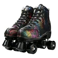 Patins unissex dupla fileira quatro rodas patins de cano alto Lightning 38, usado comprar usado  Enviando para Brazil