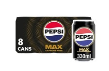Pepsi Max sem cafeína, 8 x330ml comprar usado  Enviando para Brazil
