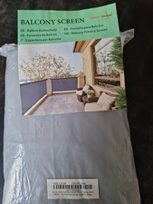 Balkon sichtschutz blickdicht gebraucht kaufen  Sulzbach-Rosenberg