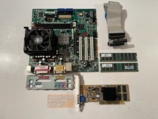 Usado, ASUS P4B266-LA COMBO INTEL PENTIUM 4 @ 1.9GHz 1GB RAM ASUS V7100M AGP HP DANUBE comprar usado  Enviando para Brazil